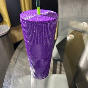 Starbucks Purple Glitter Tumbler